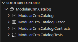 catalog-module-vs-code