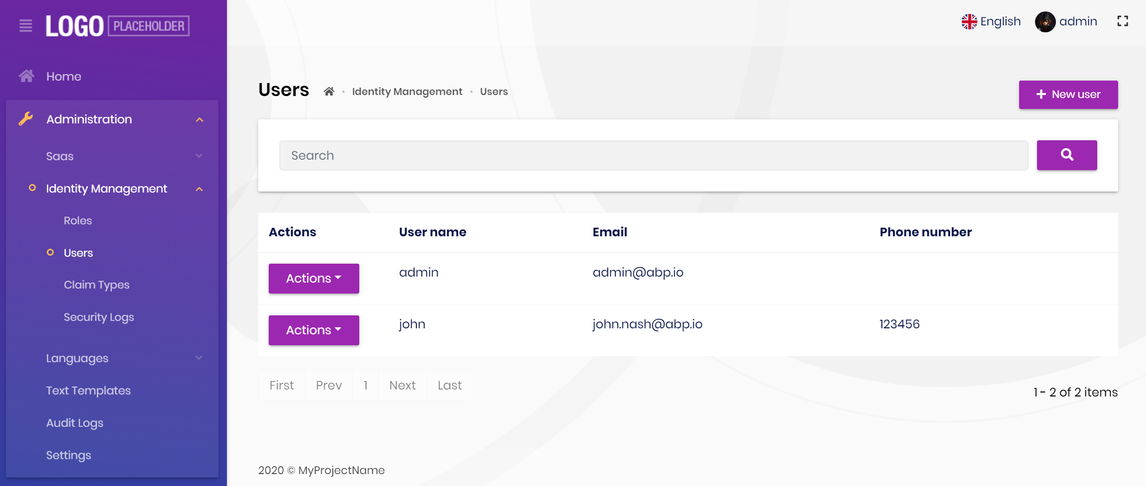 lepton-theme-application-layout