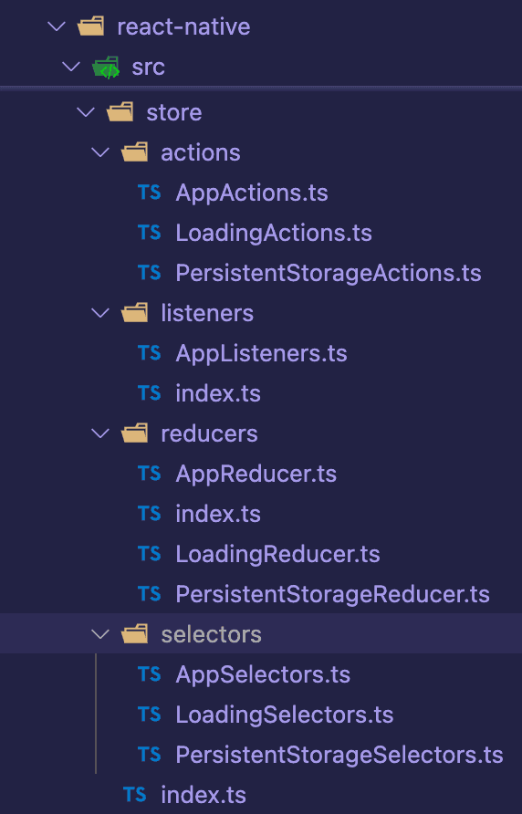 react-native-store-folder