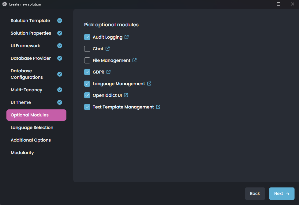abp-studio-no-layers-new-solution-additional-options