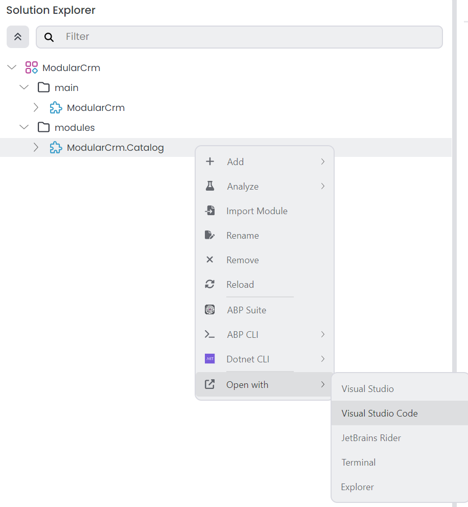 abp-studio-open-with-visual-studio-code-catalog